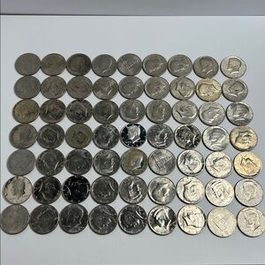 Large Estate Sale Kennedy Half Dollars Coin Lot Face Value $31.5 Coin Collection